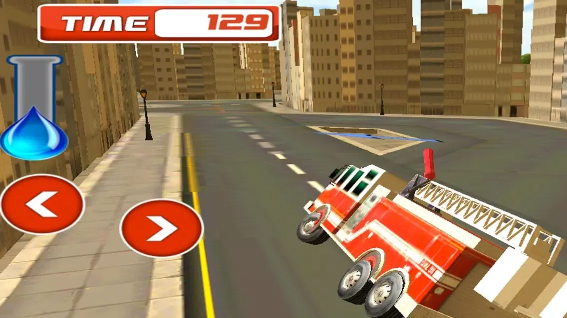 City Fire Fighter Rescue Truck Sim应用截图