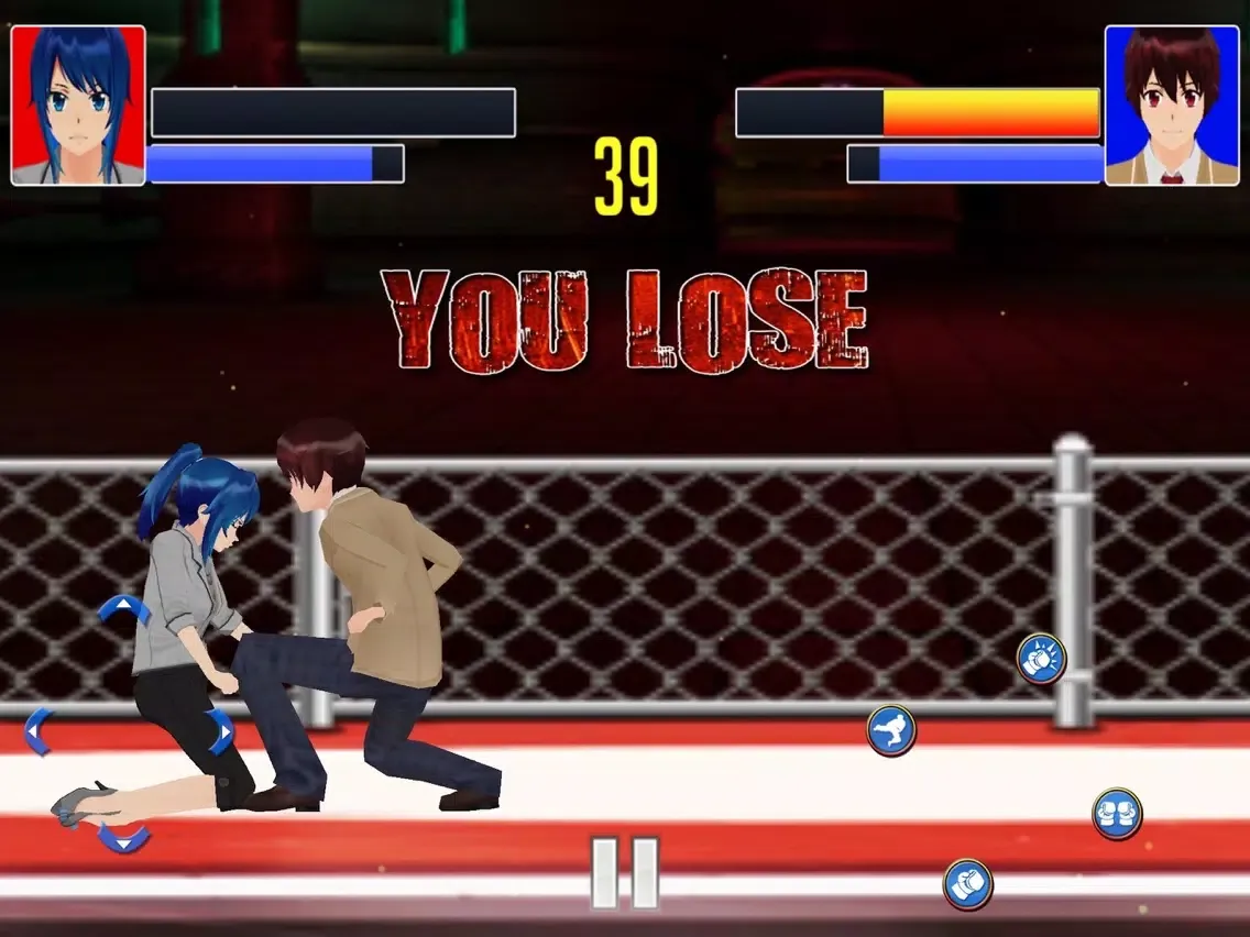 Ảnh chụp màn hình của Ultimate Wrestling Man & Woman 2016 iPad 