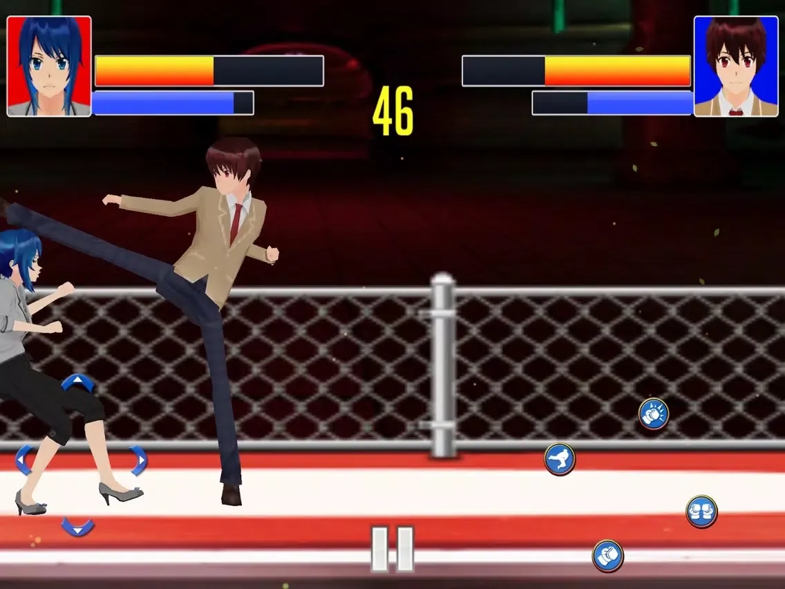 Ảnh chụp màn hình của Ultimate Wrestling Man & Woman 2016 iPad 