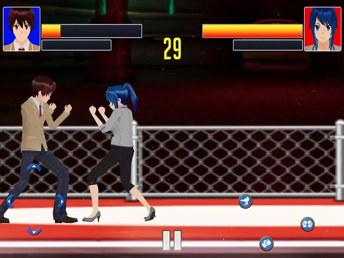 Ảnh chụp màn hình của Ultimate Wrestling Man & Woman 2016 iPad 