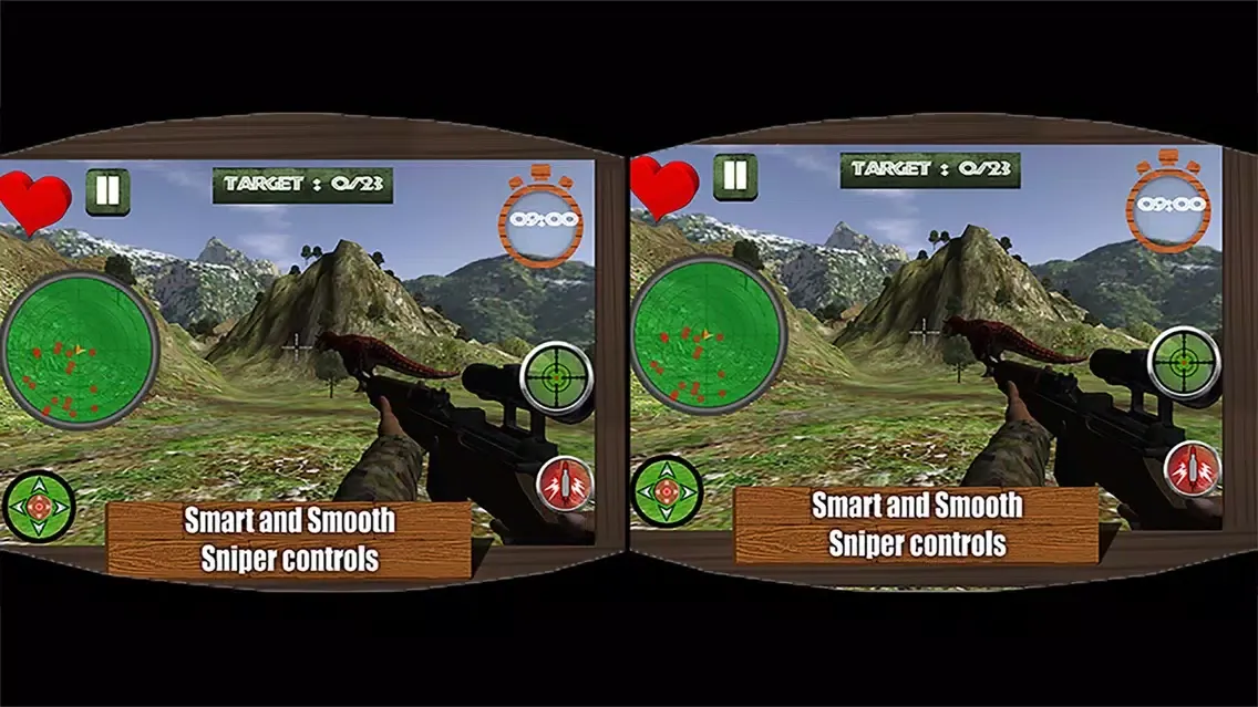 Zrzuty ekranu VR Jurassic Dino Hunting