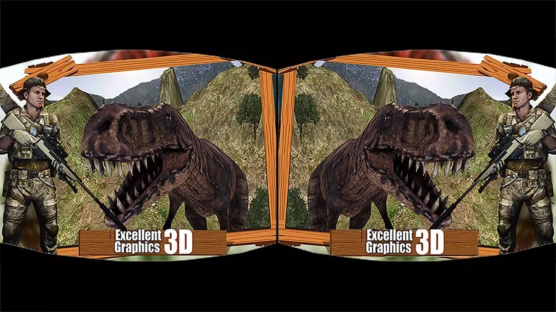 Zrzuty ekranu VR Jurassic Dino Hunting