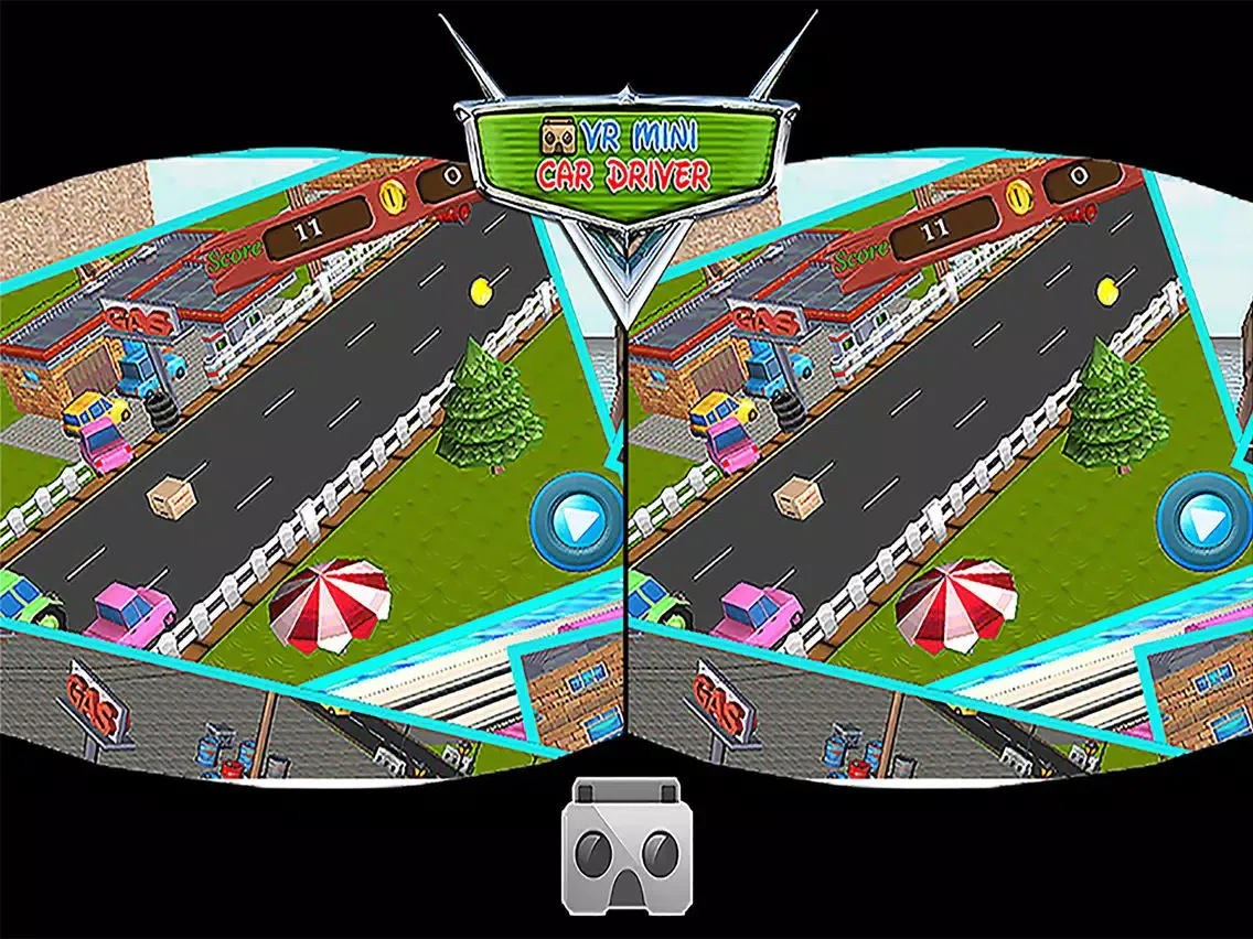 Ảnh chụp màn hình của VR Mini Car Driver iPad 