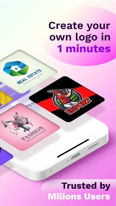 Capturas de tela do AI Logo Maker l Logo Creator