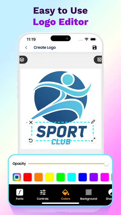Capturas de tela do AI Logo Maker l Logo Creator
