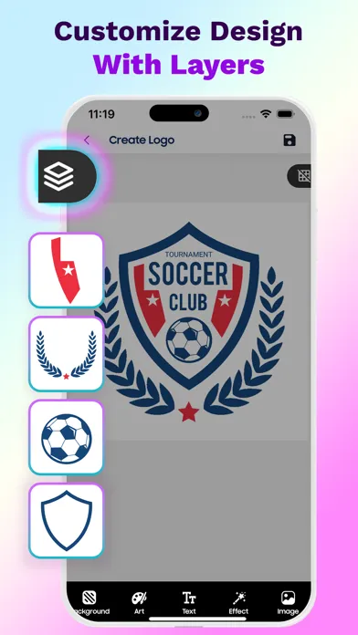 Capturas de tela do AI Logo Maker l Logo Creator