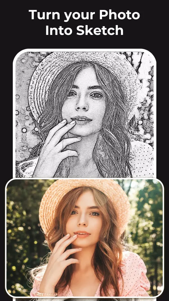 تصاویر Pencil Sketch Photo Editor