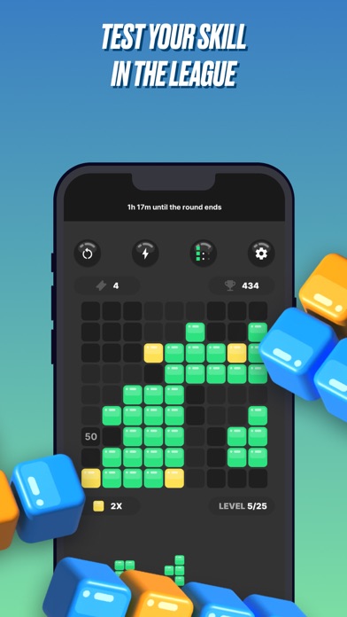 Zrzuty ekranu Tetro Tiles - Block Puzzle