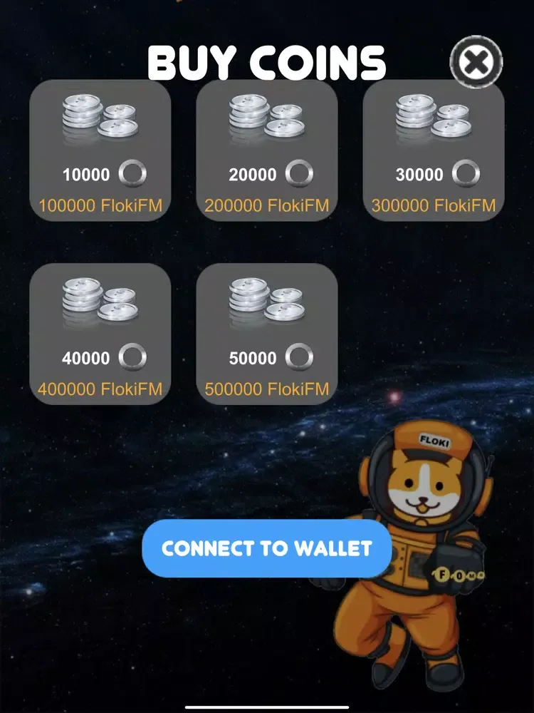 Ảnh chụp màn hình của Falling Floki iPad 