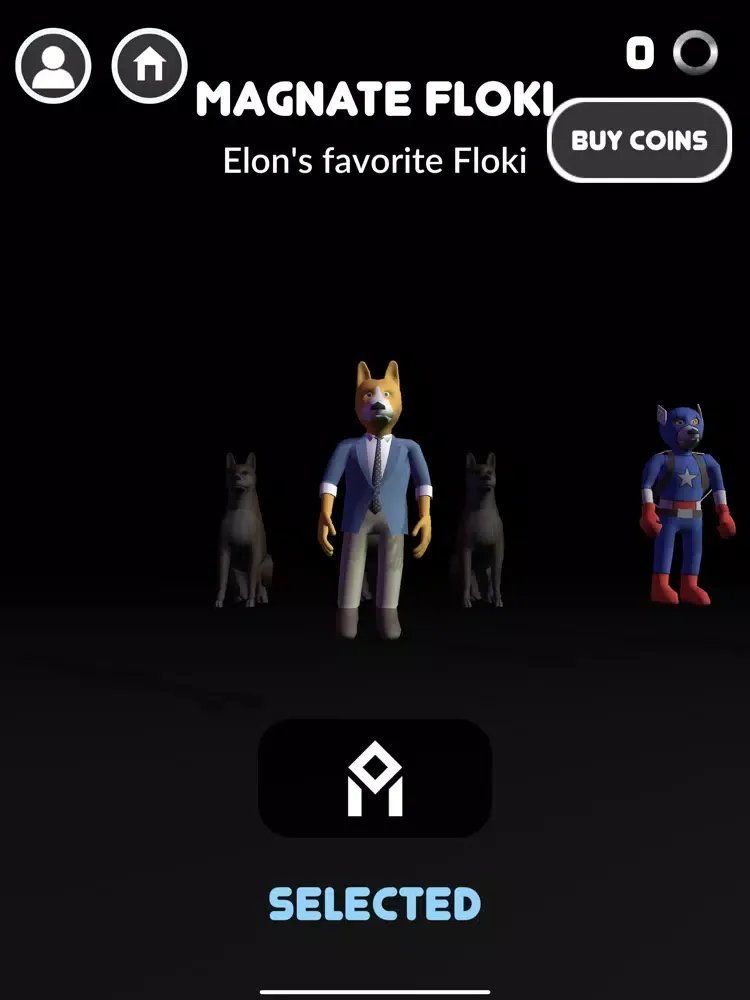 Ảnh chụp màn hình của Falling Floki iPad 