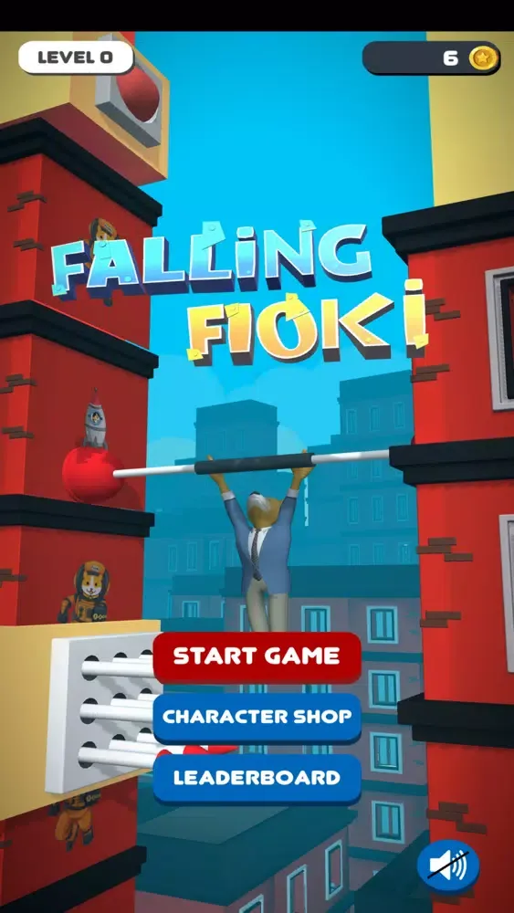 Ảnh chụp màn hình của Falling Floki