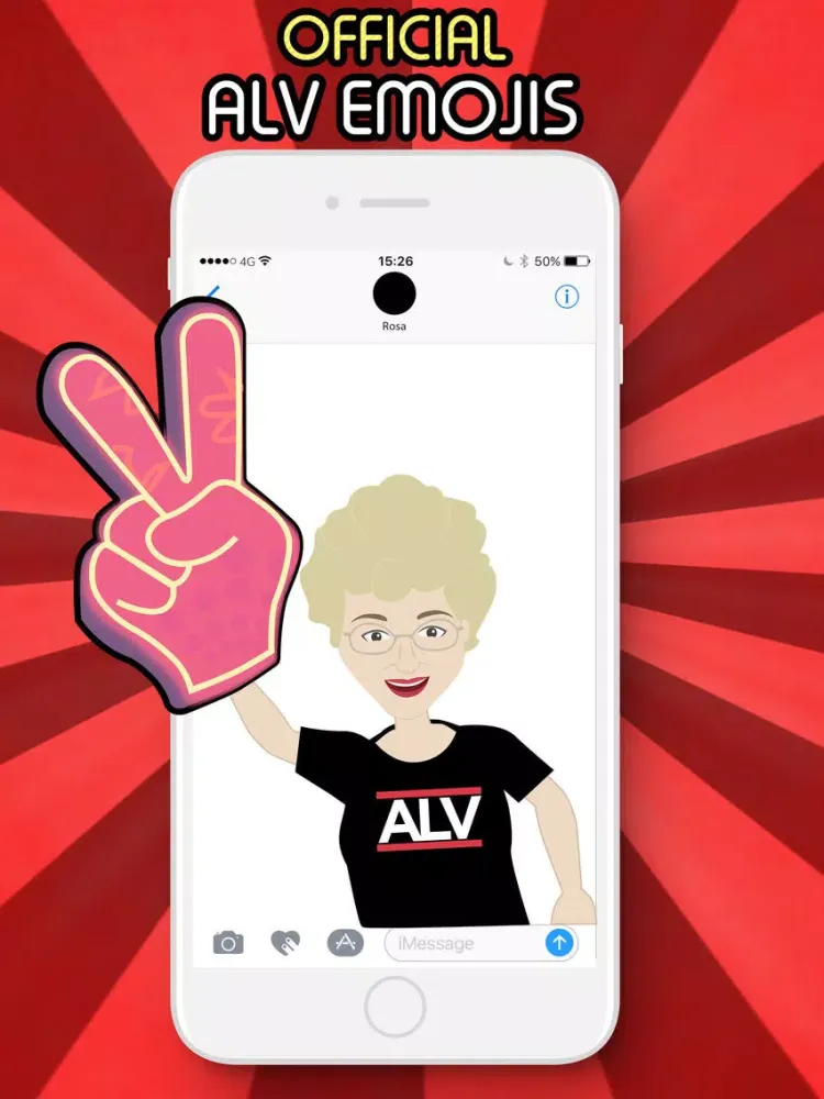ALVMoji By Rosa Y Jaime Emojis iPad 应用截图