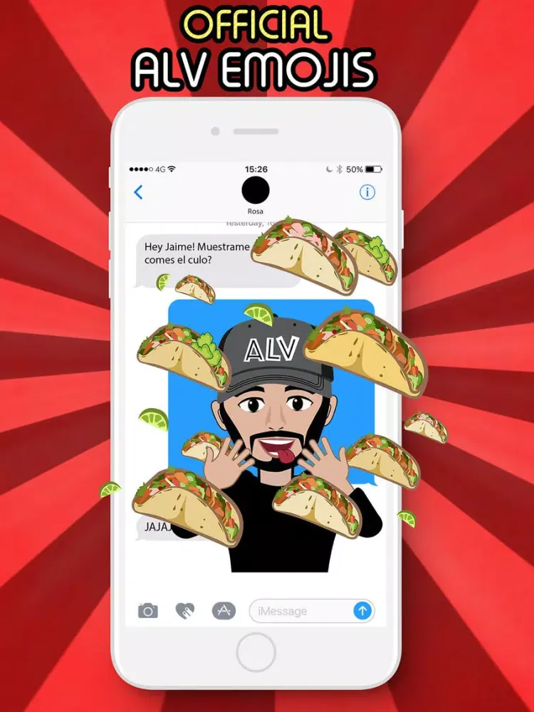 ALVMoji By Rosa Y Jaime Emojis iPad 应用截图