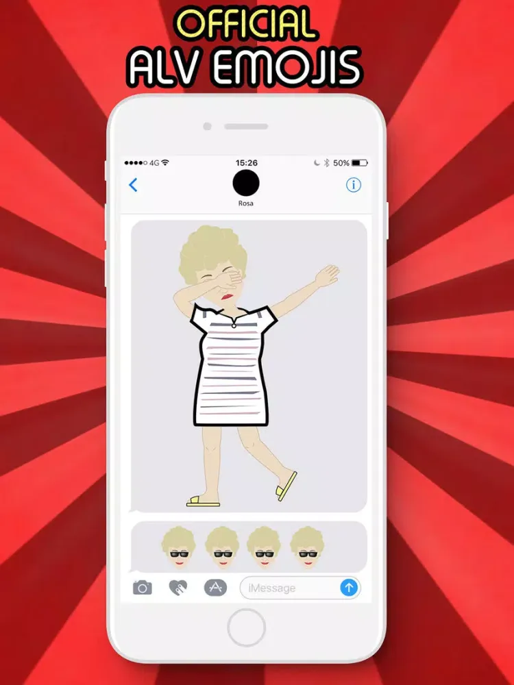 ALVMoji By Rosa Y Jaime Emojis iPad 应用截图