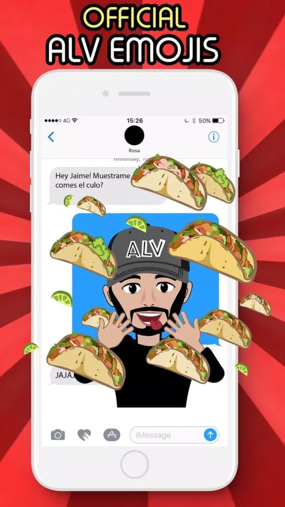 ALVMoji By Rosa Y Jaime Emojis应用截图