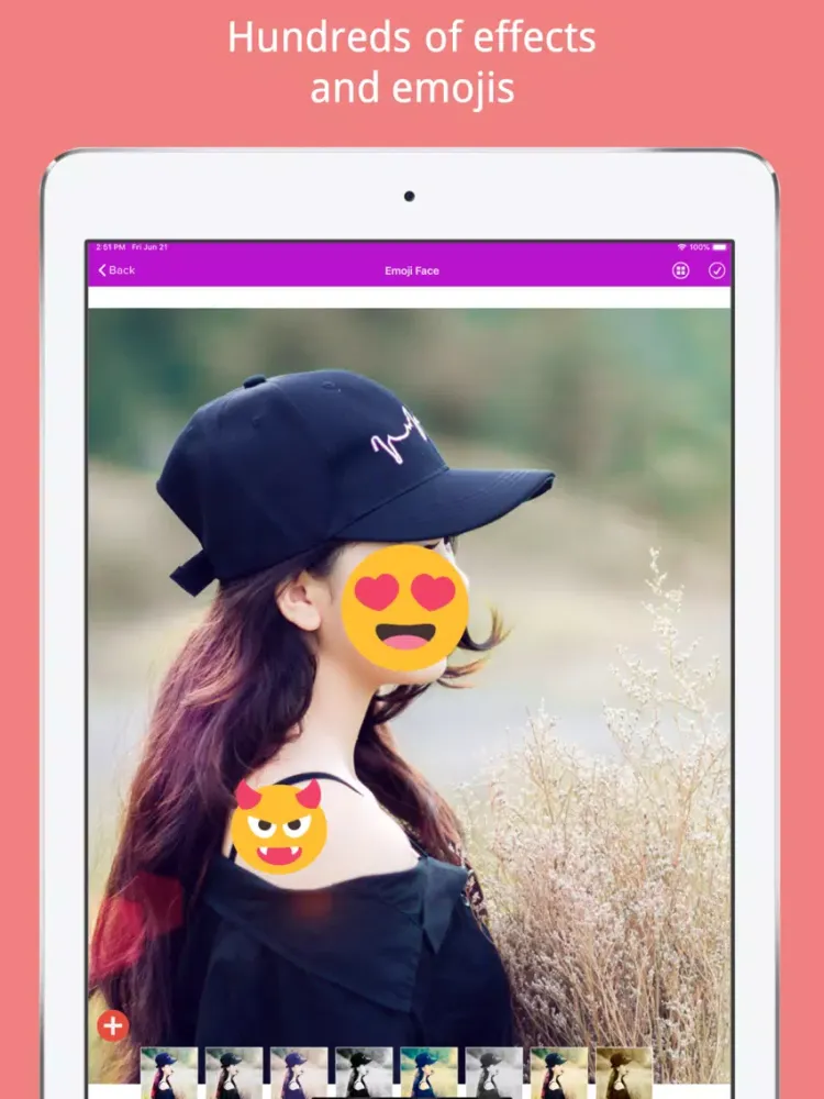 Emoji Face - Moji Me Maker iPad 應用截圖