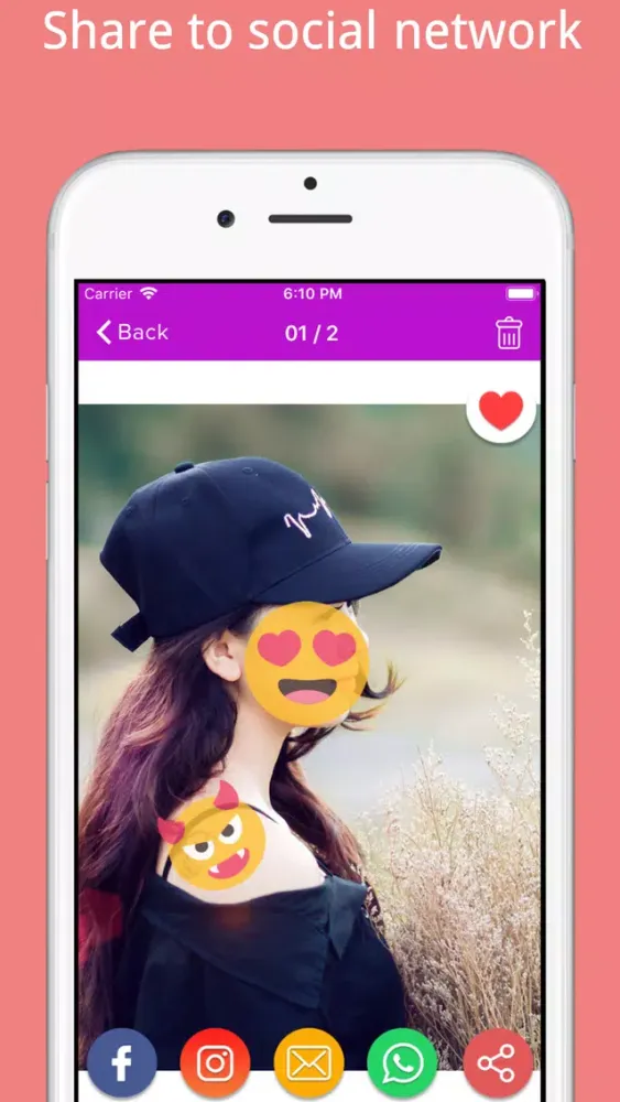 Emoji Face - Moji Me Maker應用截圖