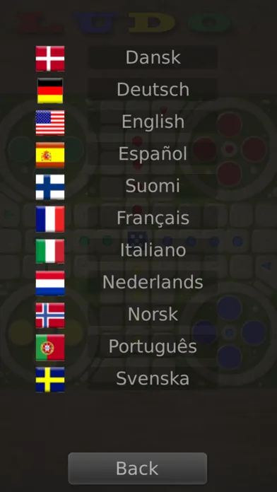 Tangkapan skrin Ludo