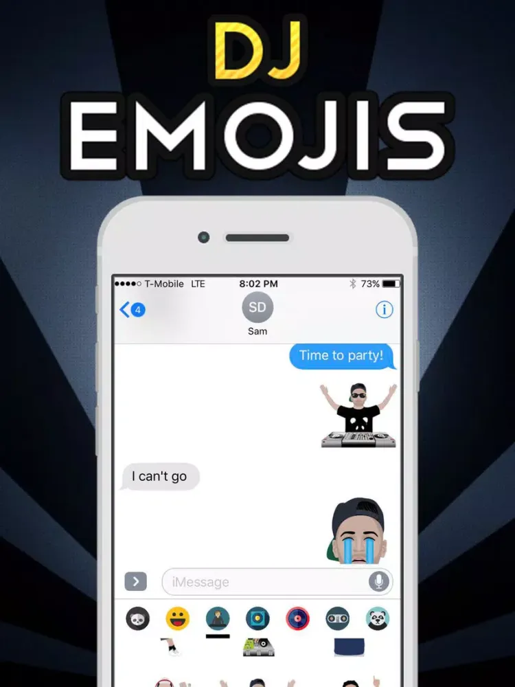تصاویر Pandamoji By Panda Funk & Deorro iPad 
