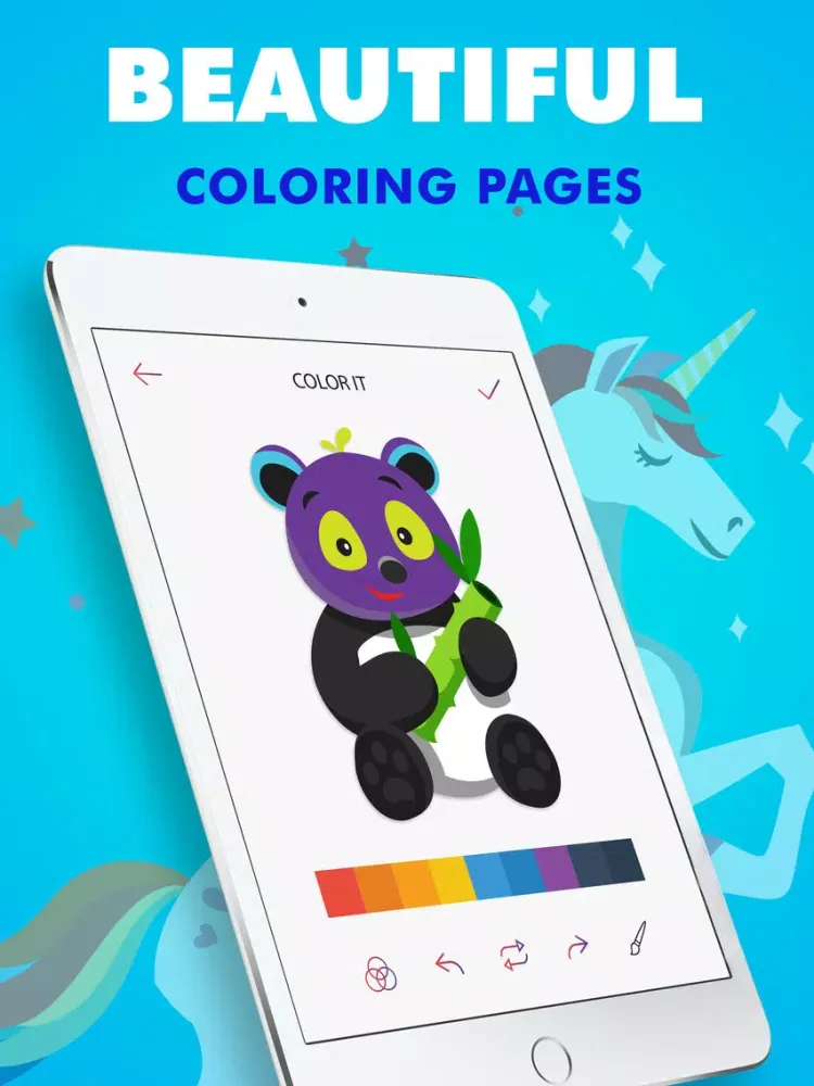 Lit Arts - Coloring Book iPad  Screenshots