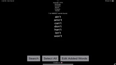 Word List 2 スクリーンショット