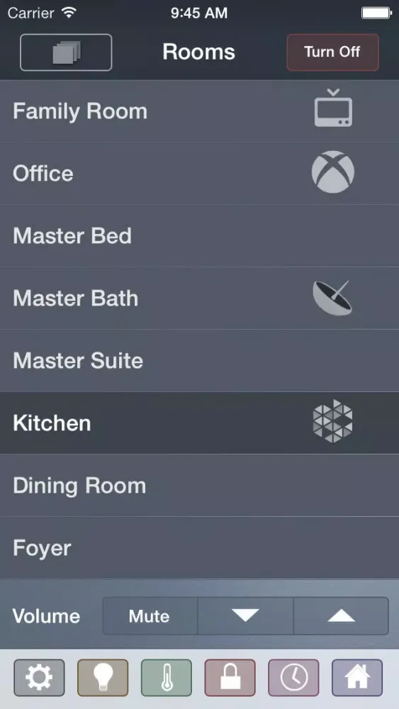 Thomas David Home Control 스크린샷