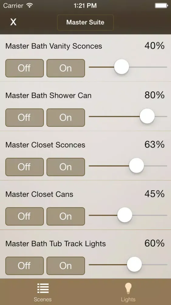 Thomas David Home Control 스크린샷
