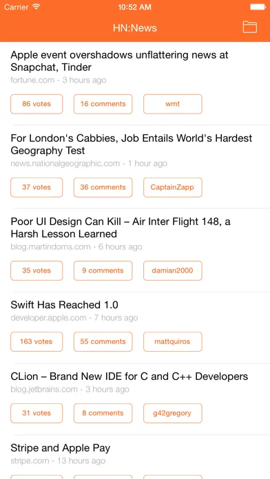HN Reader - Hacker News Reader Screenshots