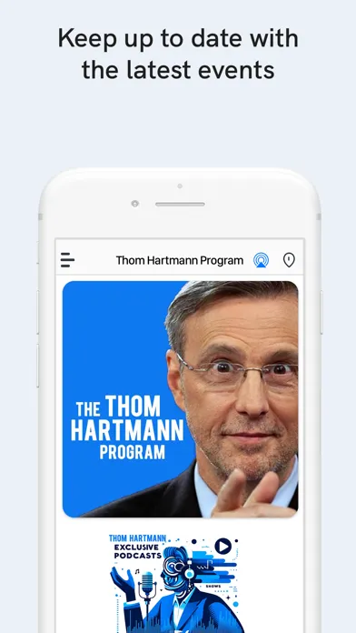 Thom Hartmann स्क्रीनशॉट