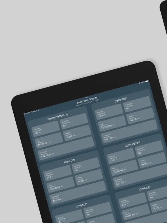 ภาพหน้าจอของ The Astro Vault iPad 