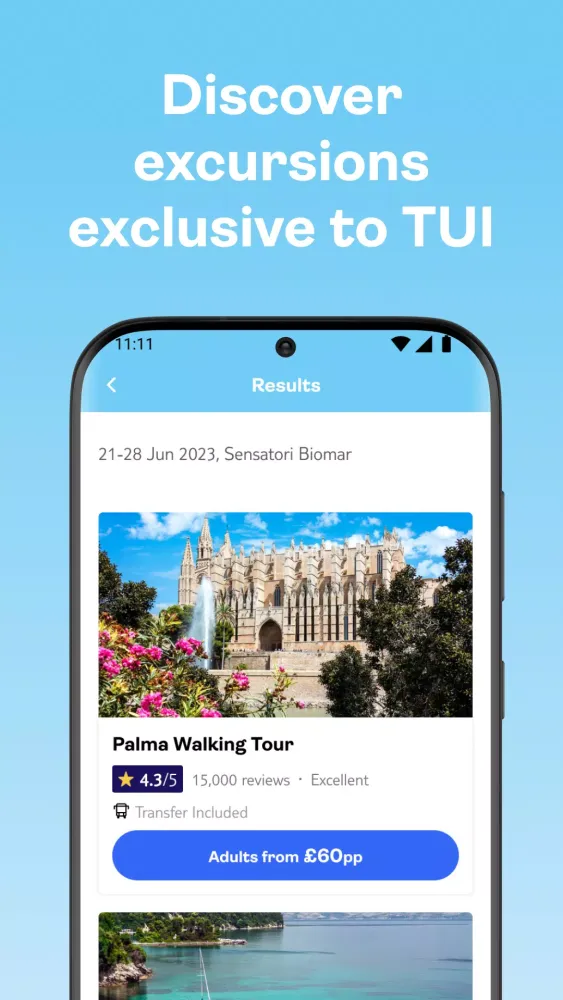 ภาพหน้าจอของ TUI