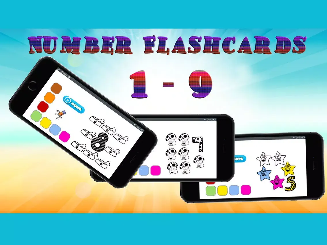 Screenshot di number abc baby flashcards for toddlers kids iPad 