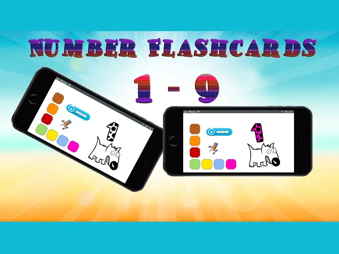 Screenshot di number abc baby flashcards for toddlers kids iPad 