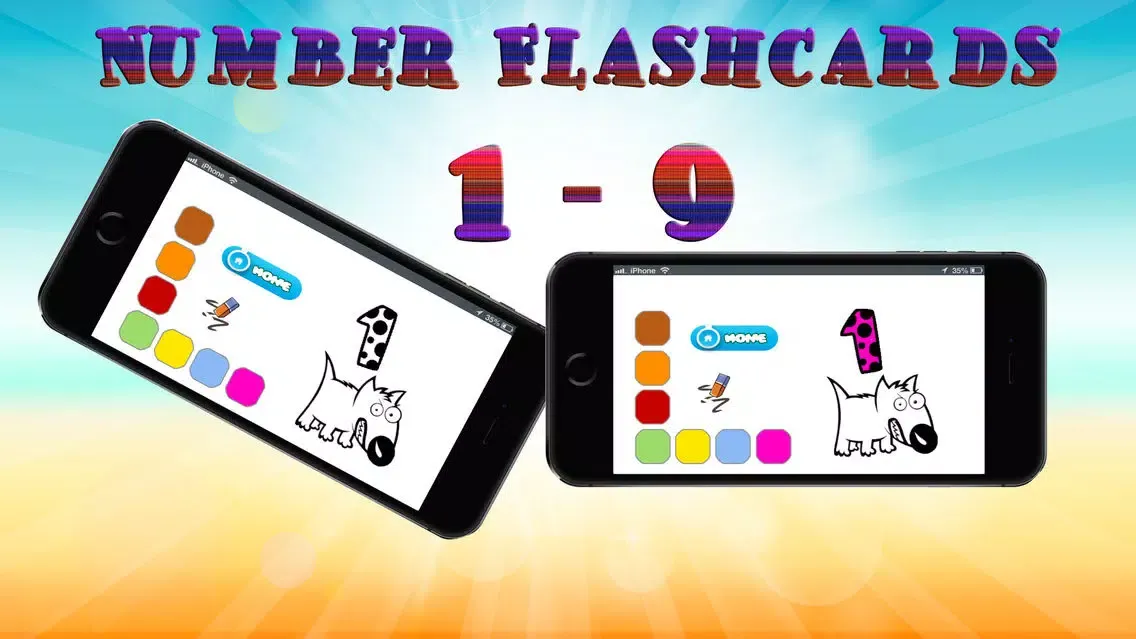 Screenshot di number abc baby flashcards for toddlers kids