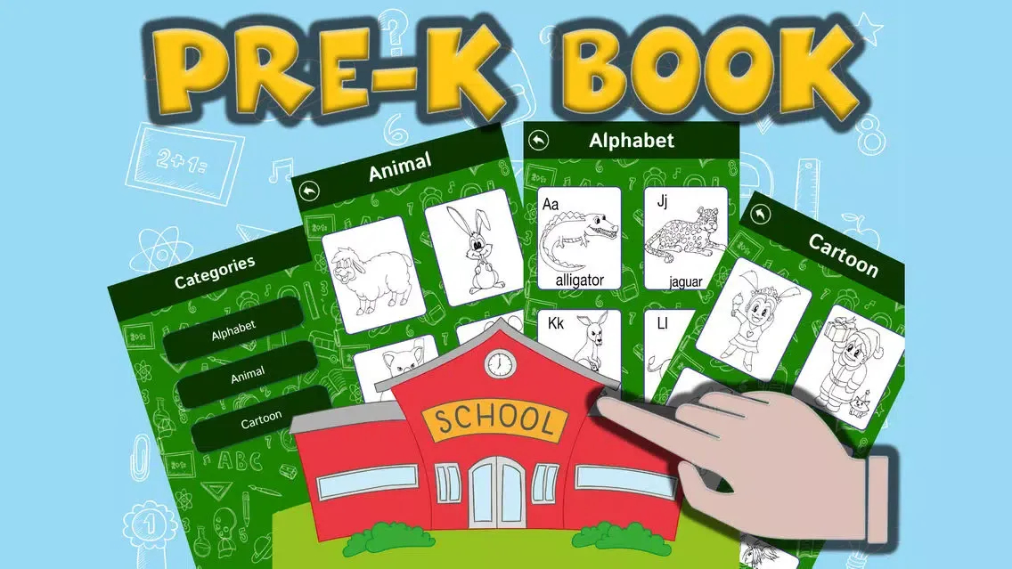 Pre-k Book : preschool learning games应用截图