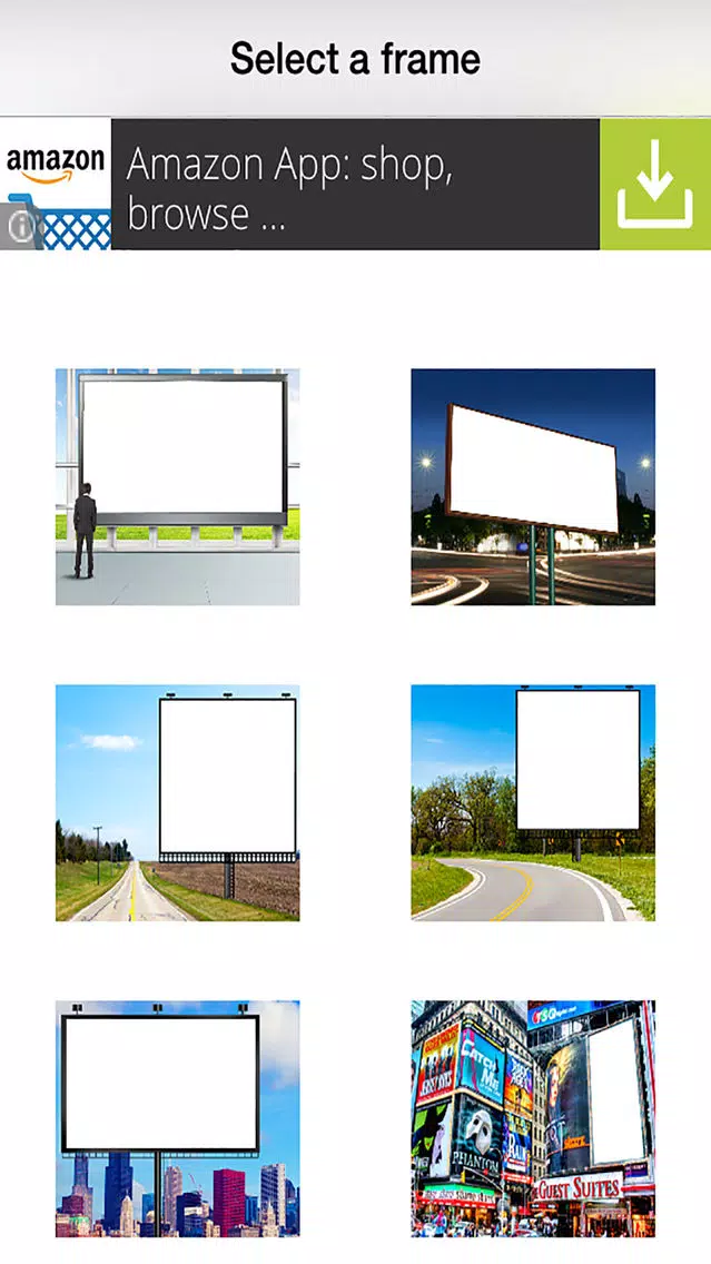 Billboard Photo Frames Deluxe スクリーンショット