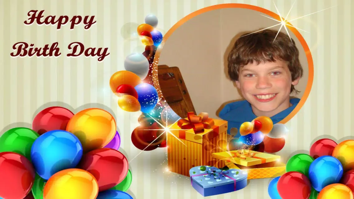 Скриншоты Birthday Photo Frames HD Deluxe