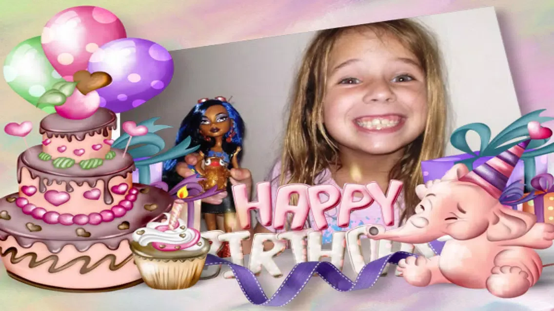 Скриншоты Birthday Photo Frames HD Deluxe