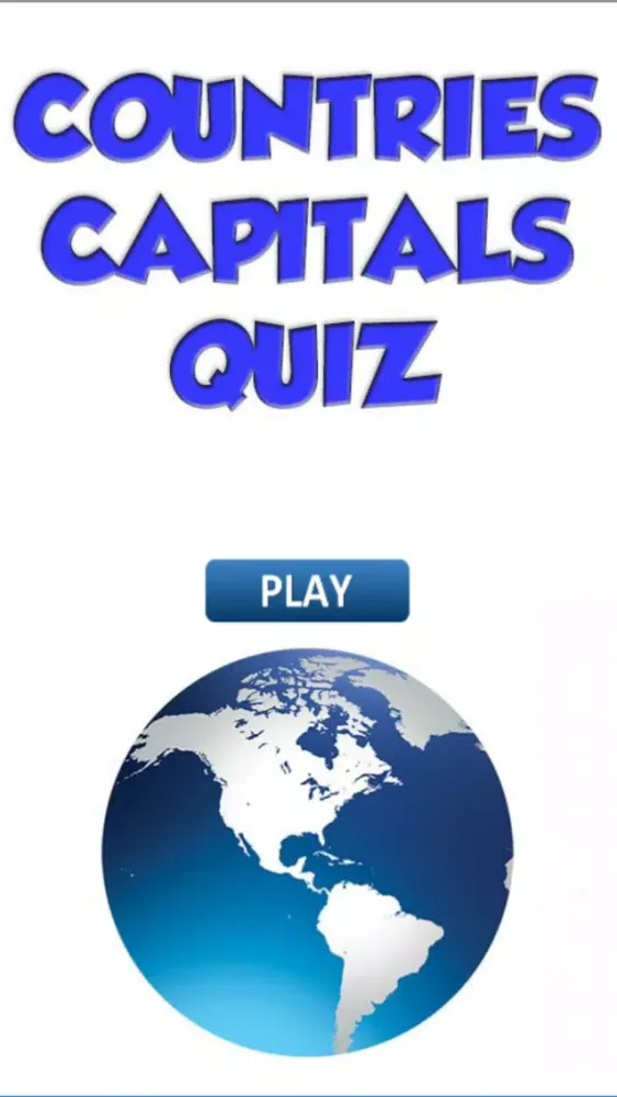 Coutries Capitals Quiz应用截图