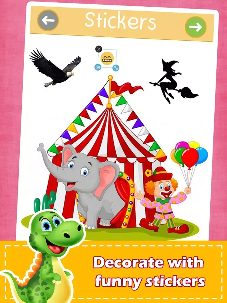 Zrzuty ekranu Coloring Book - Color fun iPad 