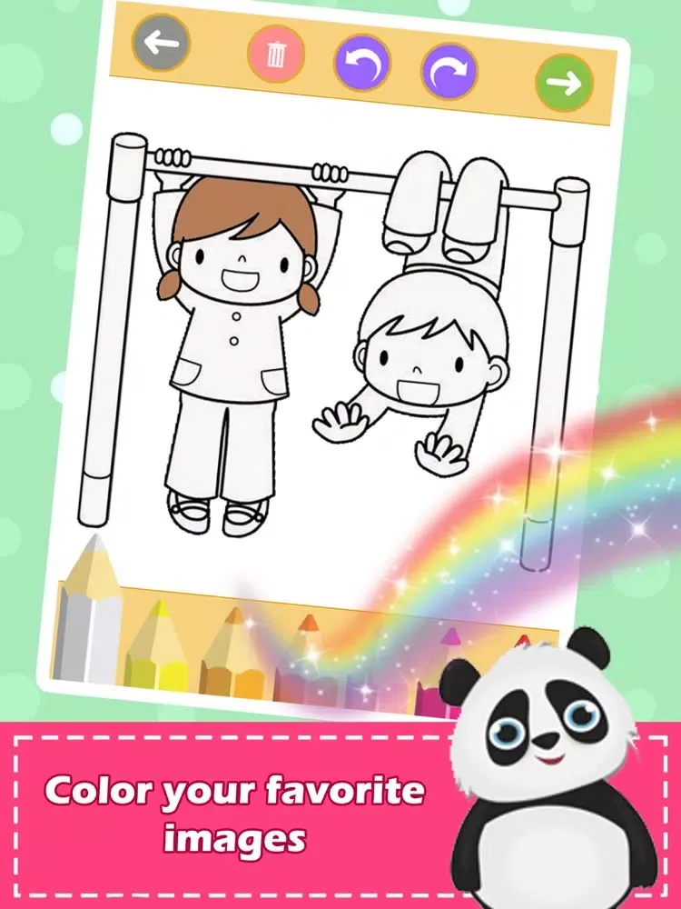 Zrzuty ekranu Coloring Book - Color fun iPad 