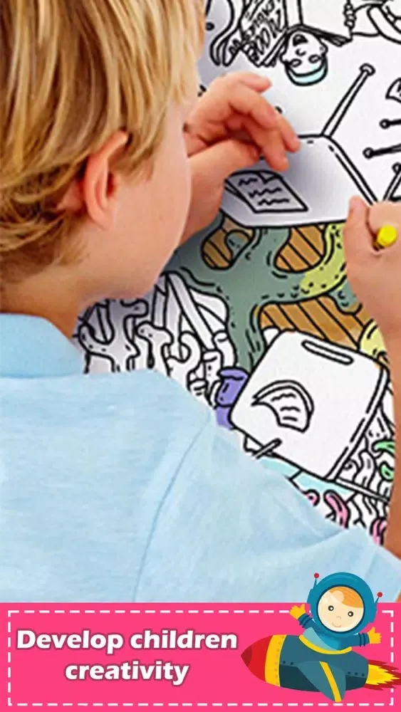 Zrzuty ekranu Coloring Book - Color fun