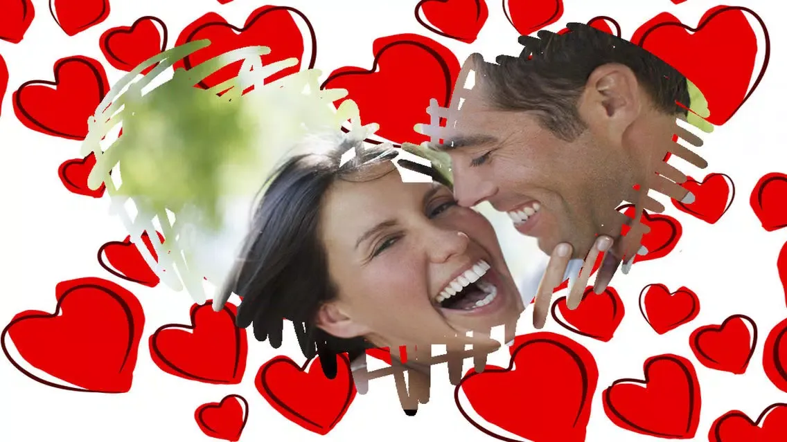 Tangkapan skrin Love Photo Frames Deluxe
