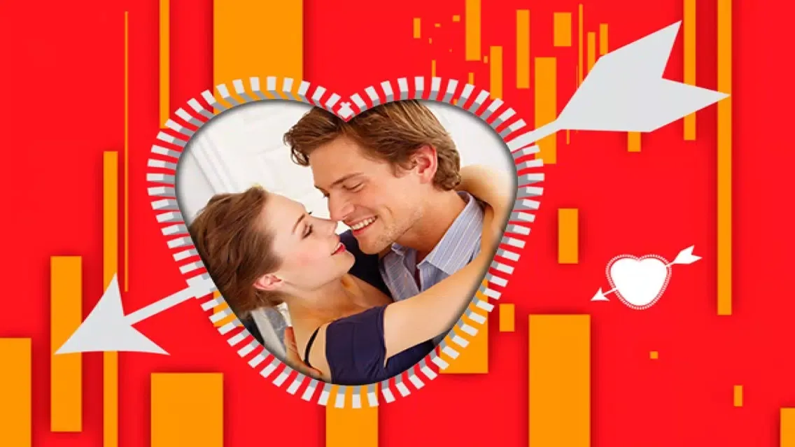 Tangkapan skrin Love Photo Frames Deluxe