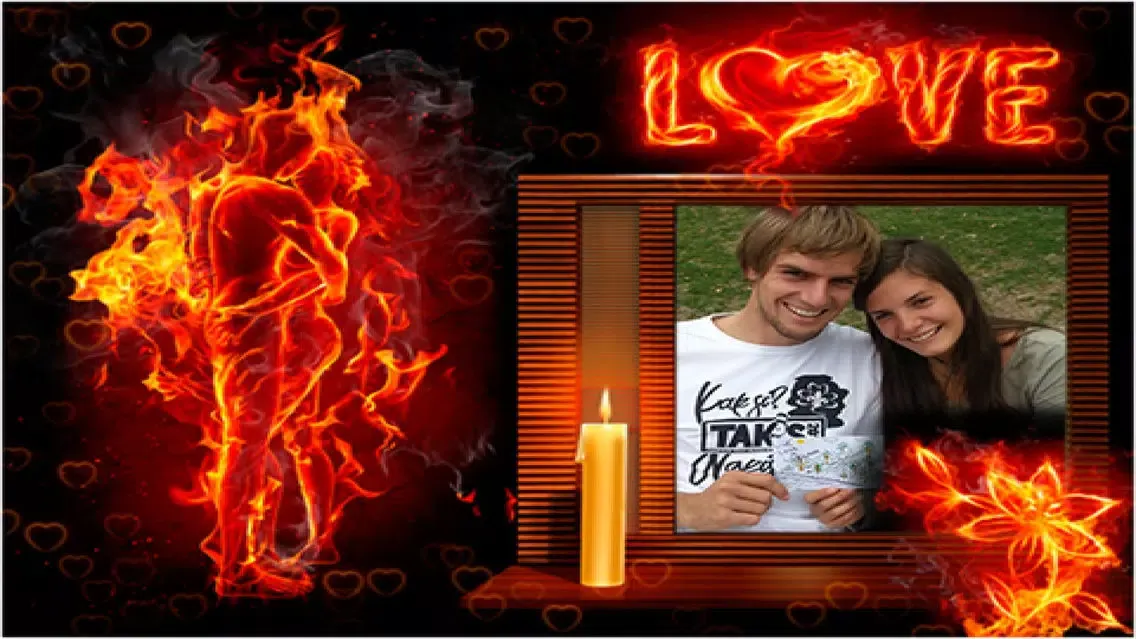 Tangkapan skrin Love Photo Frames Deluxe