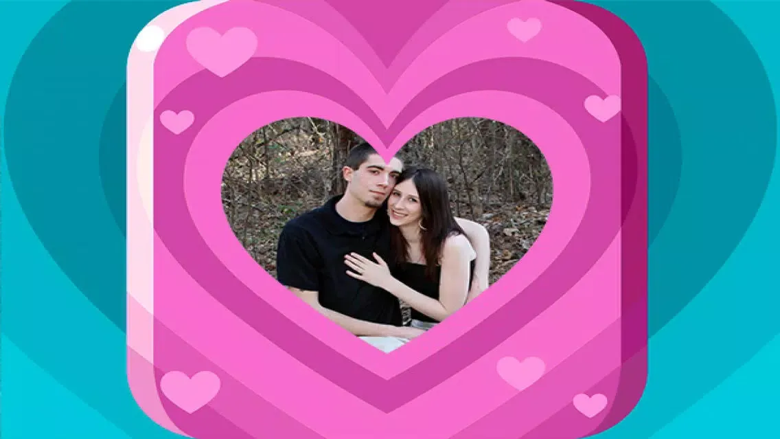 Tangkapan layar Romantic Photo Frames Deluxe
