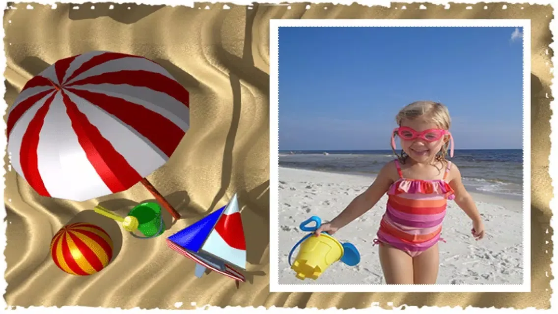 Скриншоты Summer Photo Frames Deluxe