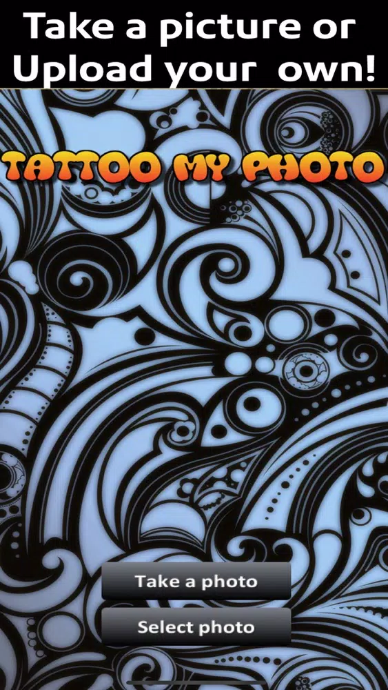 Tattoo my photo Deluxe应用截图