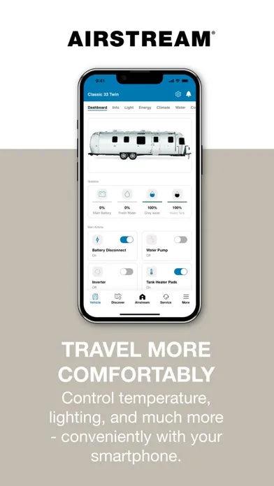 Capturas de pantalla de MyAirstream