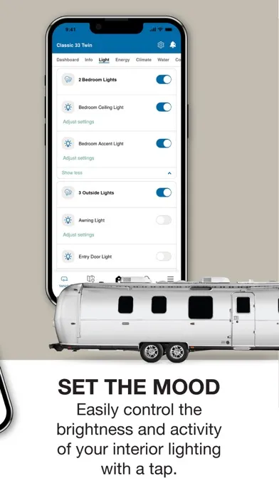 Capturas de pantalla de MyAirstream